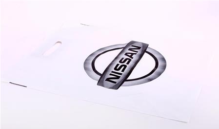 Nissan Marka Baskılı Kulplu İade Parça Poşeti (500 adet)